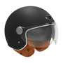 Casque Open Face Exklusiv Smart 2 Mat Black