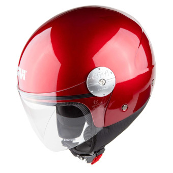 Open Face Givi 10.7 Evo Solid Burgundy