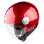 Casque Open Face Givi 10.7 Evo Solid Burgundy