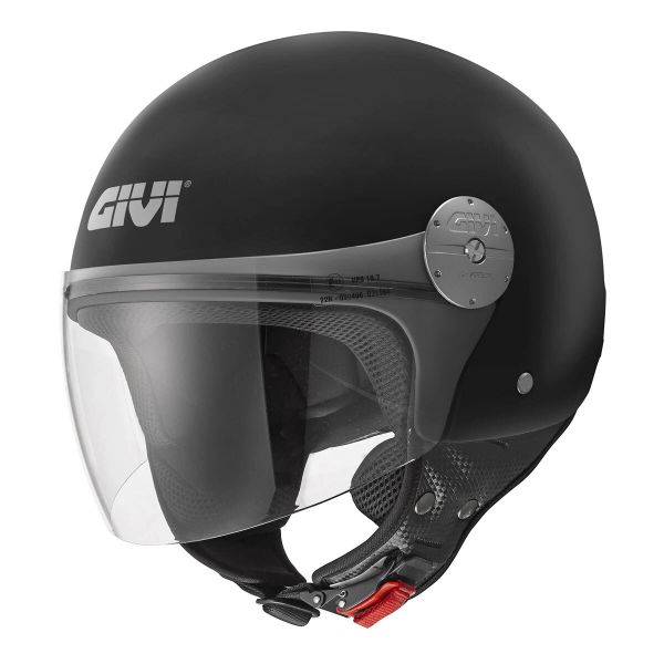 Open Face Givi 10.7 Evo Solid Matt Black