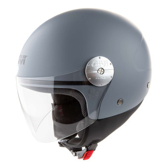 Casque Open Face Givi 10.7 Evo Solid Matt Grey