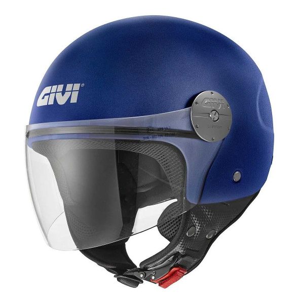 Open Face Givi 10.7 Evo Solid Midnight Blue