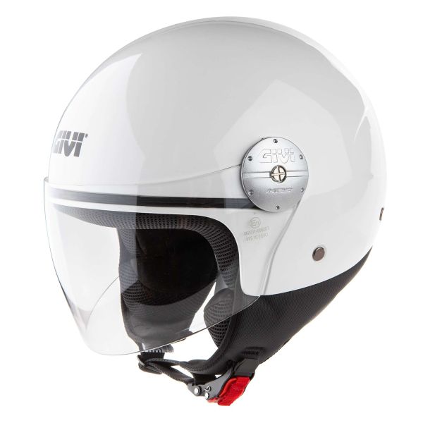 Open Face Givi 10.7 Evo Solid White