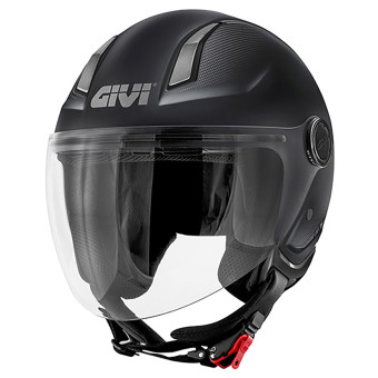 Open Face Givi 11.7 Solid Matt Black