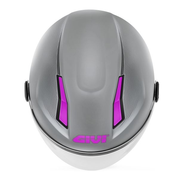 Givi 11.7 Solid Matt Silver Fucsia