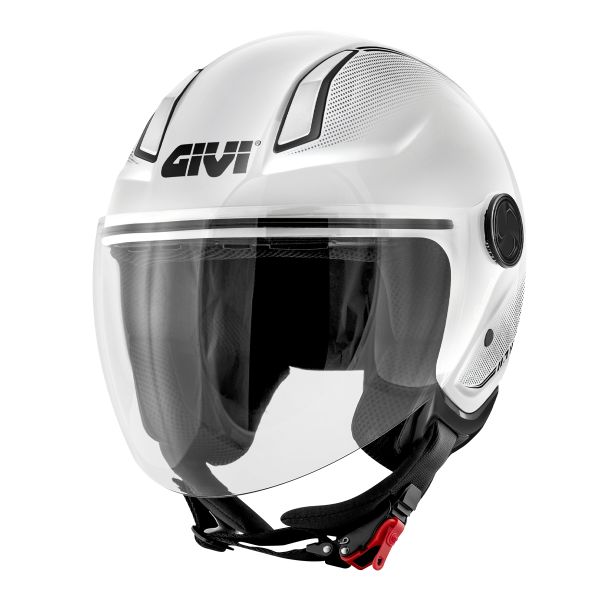 Open Face Givi 11.7 Solid White