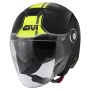 Casque Open Face Givi 12.5 Graphic Touch Matt Black Yellow