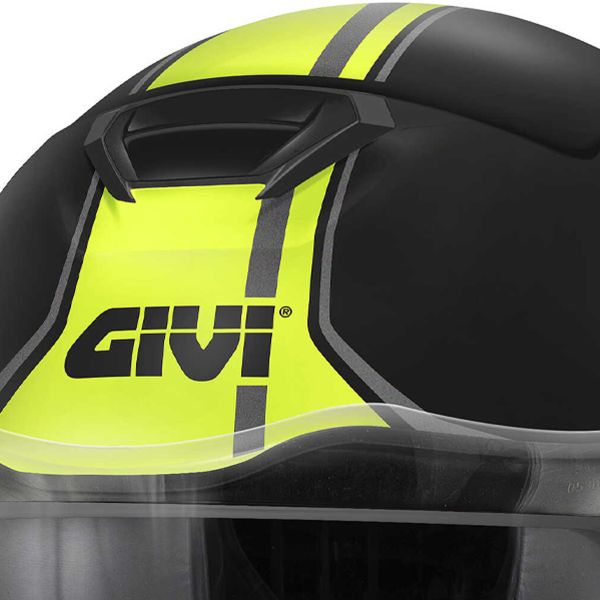 Givi 12.5 Graphic Touch Matt Black Yellow