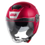 Casque Open Face Givi 12.5 Solid Burgundy