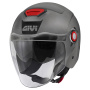 Casque Open Face Givi 12.5 Solid Matt Titanium