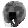 Casque Open Face Givi X25 Solid Grey