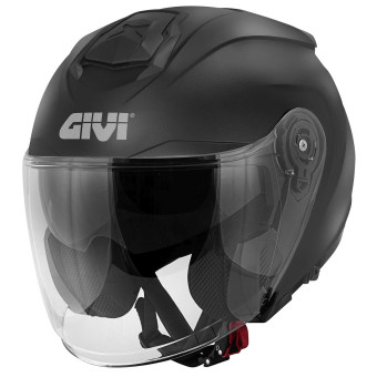 Open Face Givi X25 Solid Matt Black