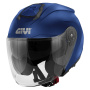 Casque Open Face Givi X25 Solid Matt Metal Blue
