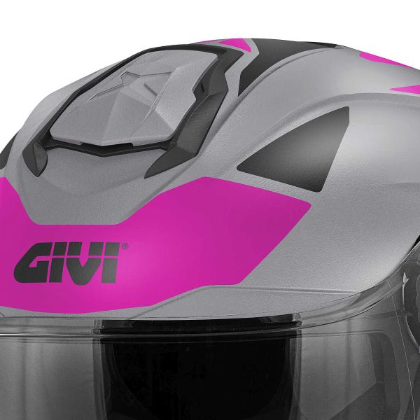 Givi X25 Target Matt Grey Pink