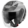 Casque Open Face Givi X25 Target Matt Silver Black