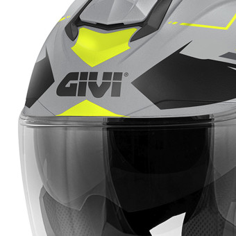 Givi X25 Trace Matt Grey Black Yellow