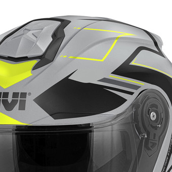 Givi X25 Trace Matt Grey Black Yellow