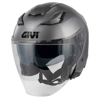 Open Face Givi X31 Fiber Solid Matt Grey