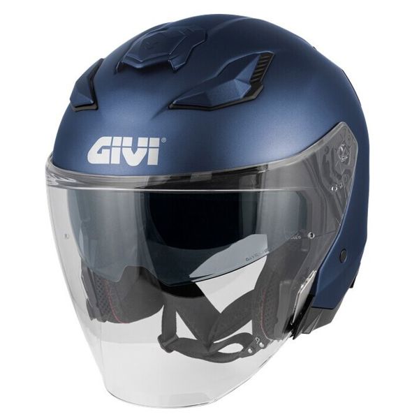 Open Face Givi X31 Fiber Solid Midnight Blue