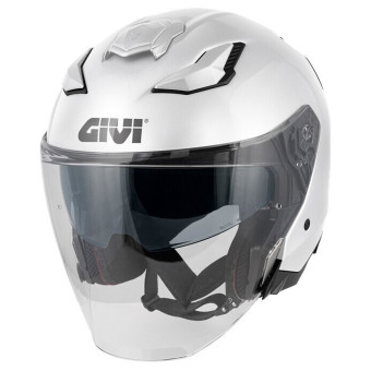 Open Face Givi X31 Fiber Solid White