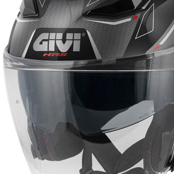 Givi X31 Impact Black Dark Titanium Red