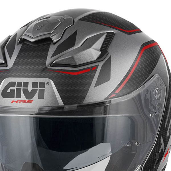 Givi X31 Impact Matt Titanium Black Red