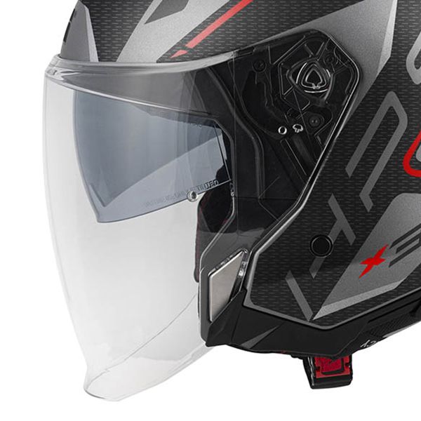 Givi X31 Impact Matt Titanium Black Red