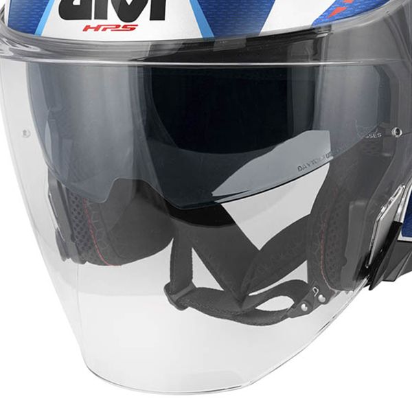 Givi X31 Impact White Metal Blue Red
