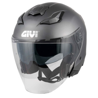 Open Face Givi X31 Solid Matt Titanium