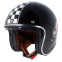 Casque Open Face Helstons Flag Black Black