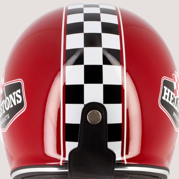 Helstons Flag Burgundy Black