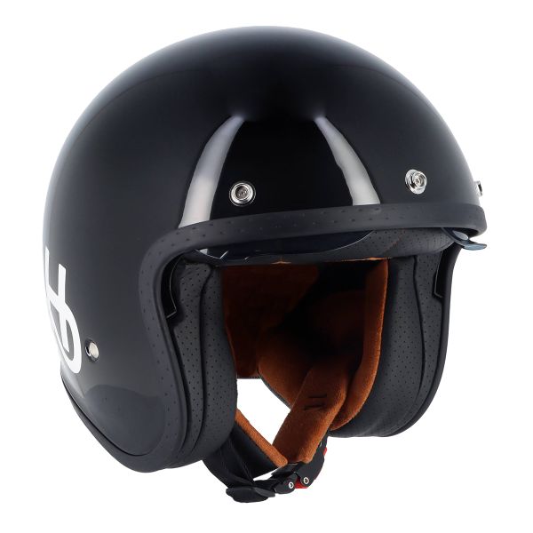 Open Face Helstons Logo Black Open Face Helstons Logo Black