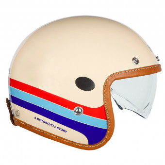 Open Face Helstons Mora Beige
