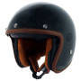 Casque Open Face Helstons Naked Black Shiny Carbon