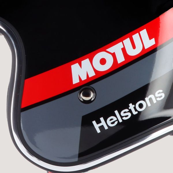 Helstons Racing Oil Grey Red
