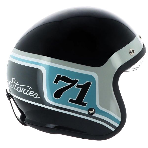 Helstons Seventy One Black Blue Grey