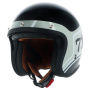 Casque Open Face Helstons Seventy One Black Grey