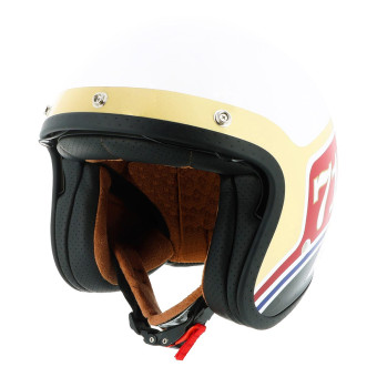 Open Face Helstons Seventy One White Black