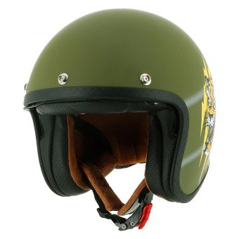 Open Face Helstons Tiger Khaki Mat