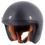 Casque Open Face Helstons Wings Carbon Black Black