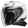 Casque Open Face HJC F31 Bask MC10 + Kit Bluetooth Smart 11B