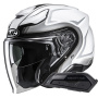 Casque Open Face HJC F31 Bask MC10 + Kit Bluetooth Smart 21B