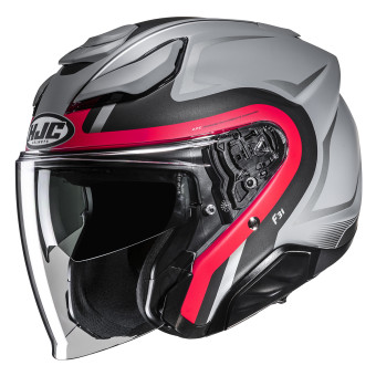 Casque Open Face HJC F31 Bask MC1SF Casque Open Face HJC F31 Bask MC1SF