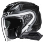 Casque Open Face HJC F31 Bask MC5 + Kit Bluetooth Smart 21B