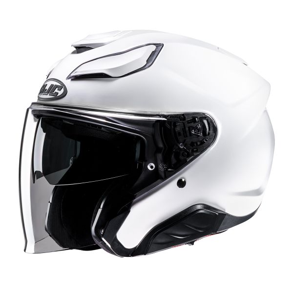 Open Face HJC F31 Pearl White Open Face HJC F31 Pearl White