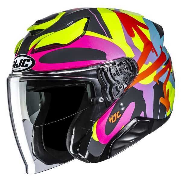 Open Face HJC F31 Sora MC38
