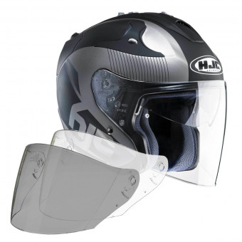 Open Face HJC FG-Jet Acadia MC5F + Visor