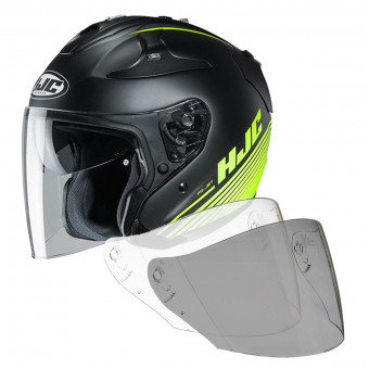 Open Face HJC FG-Jet Paton MC4HSF + Visor