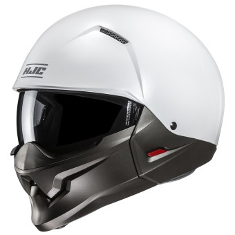 Open Face HJC i20N Pearl White