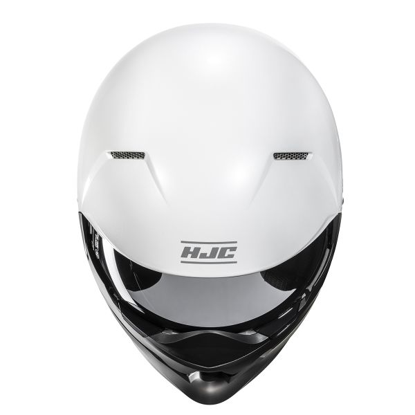 HJC i20N Pearl White